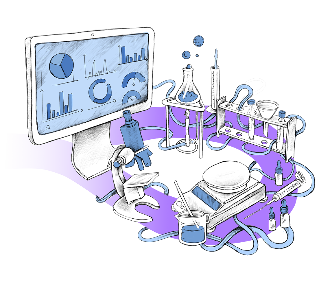 Synthesis illustration